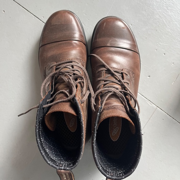 Lace up leather Blundstones US men’s 10 - Picture 4 of 7